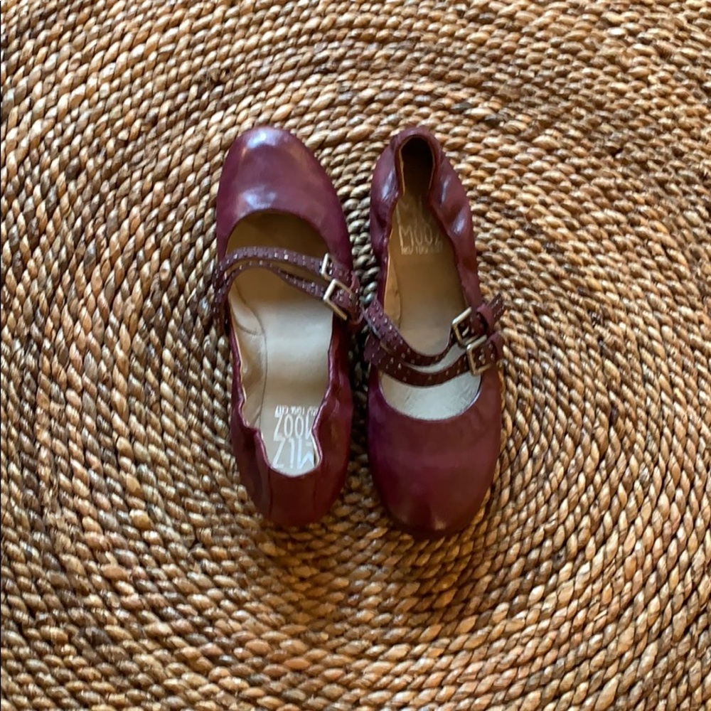 Miz Mooz Studded Berry Flats